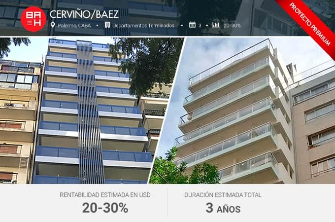 Cerviño/Baez, un proyecto de inversión premium pensado para vos